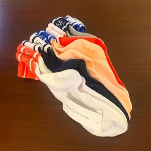 NWT TREASURE & BOND Big Kids Kids' Assorted 6-Pack Quarter Socks